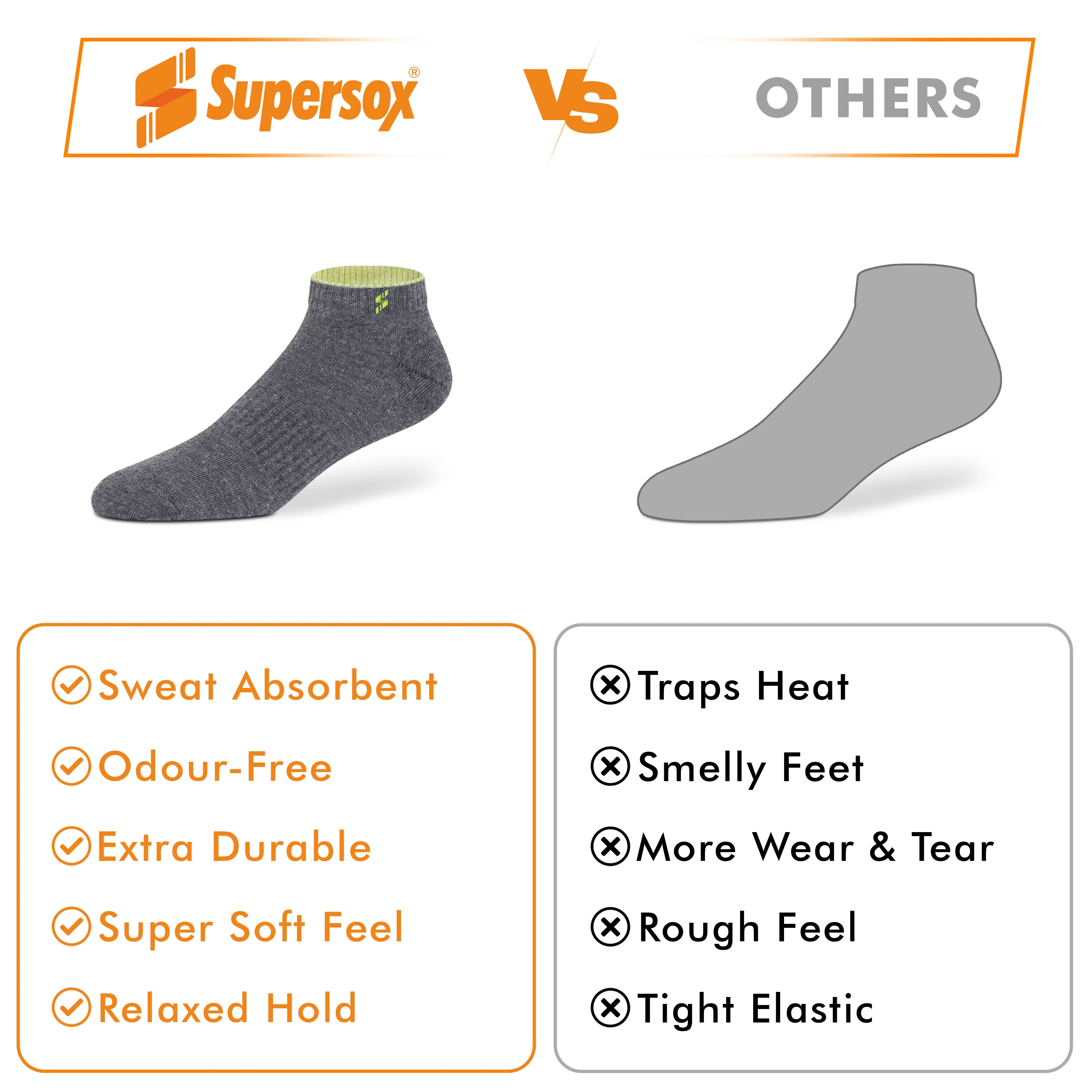 Basic Low-Cut Socks - Men (Pack of 1) - Image 20