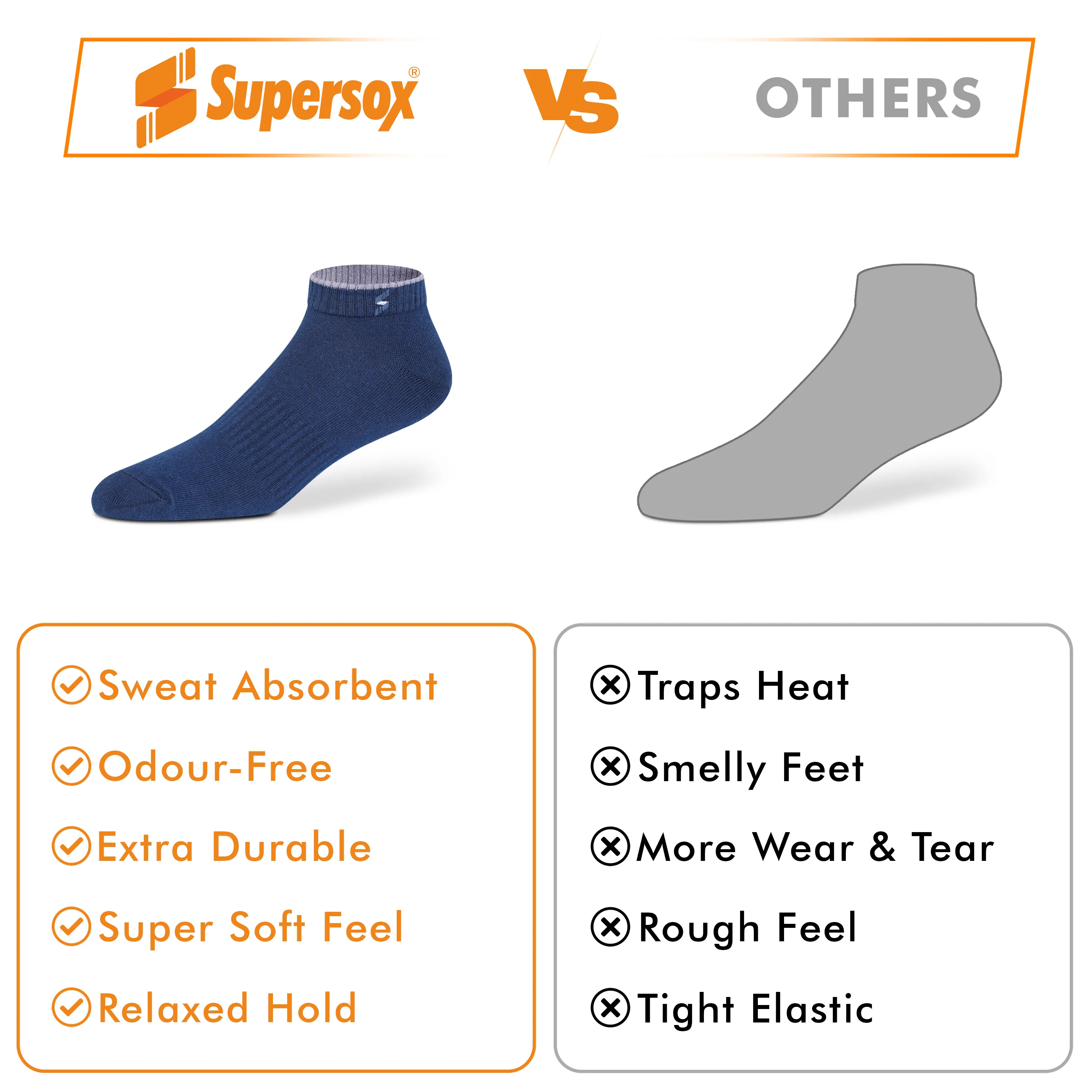 Basic Low-Cut Socks - Men (Pack of 3) - Image 17