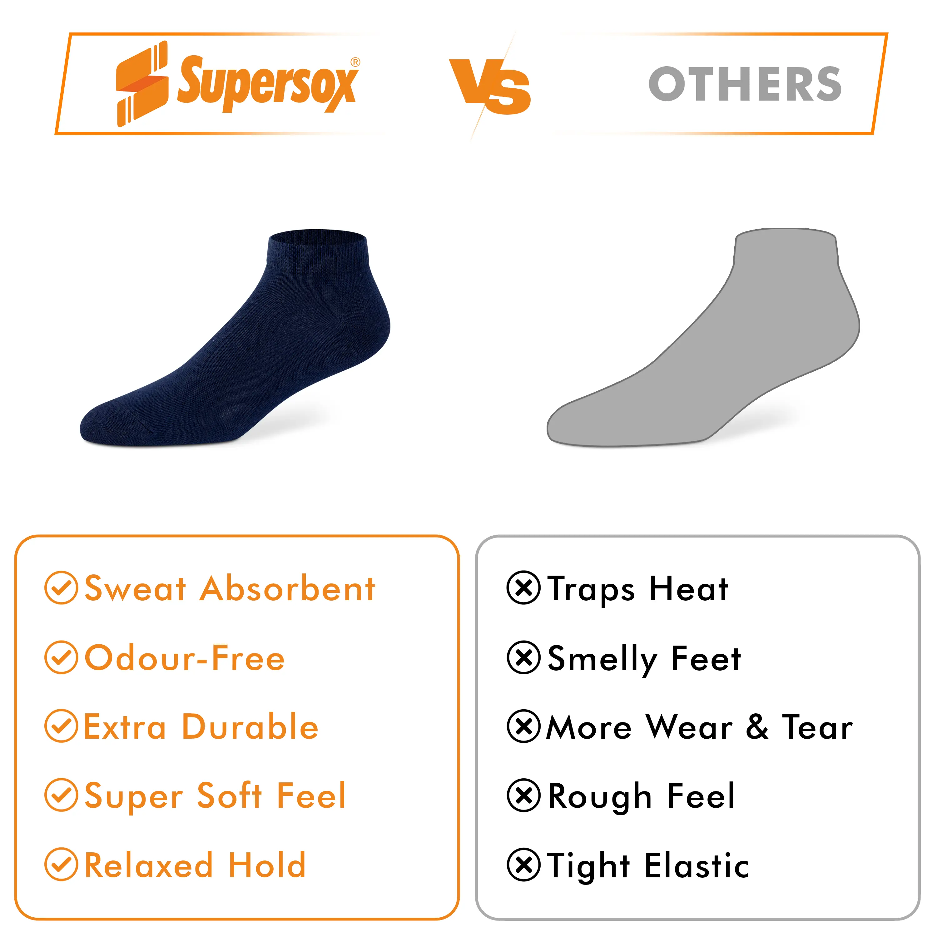 Basic Low-Cut Socks - Women (Pack of 3) - Image 20
