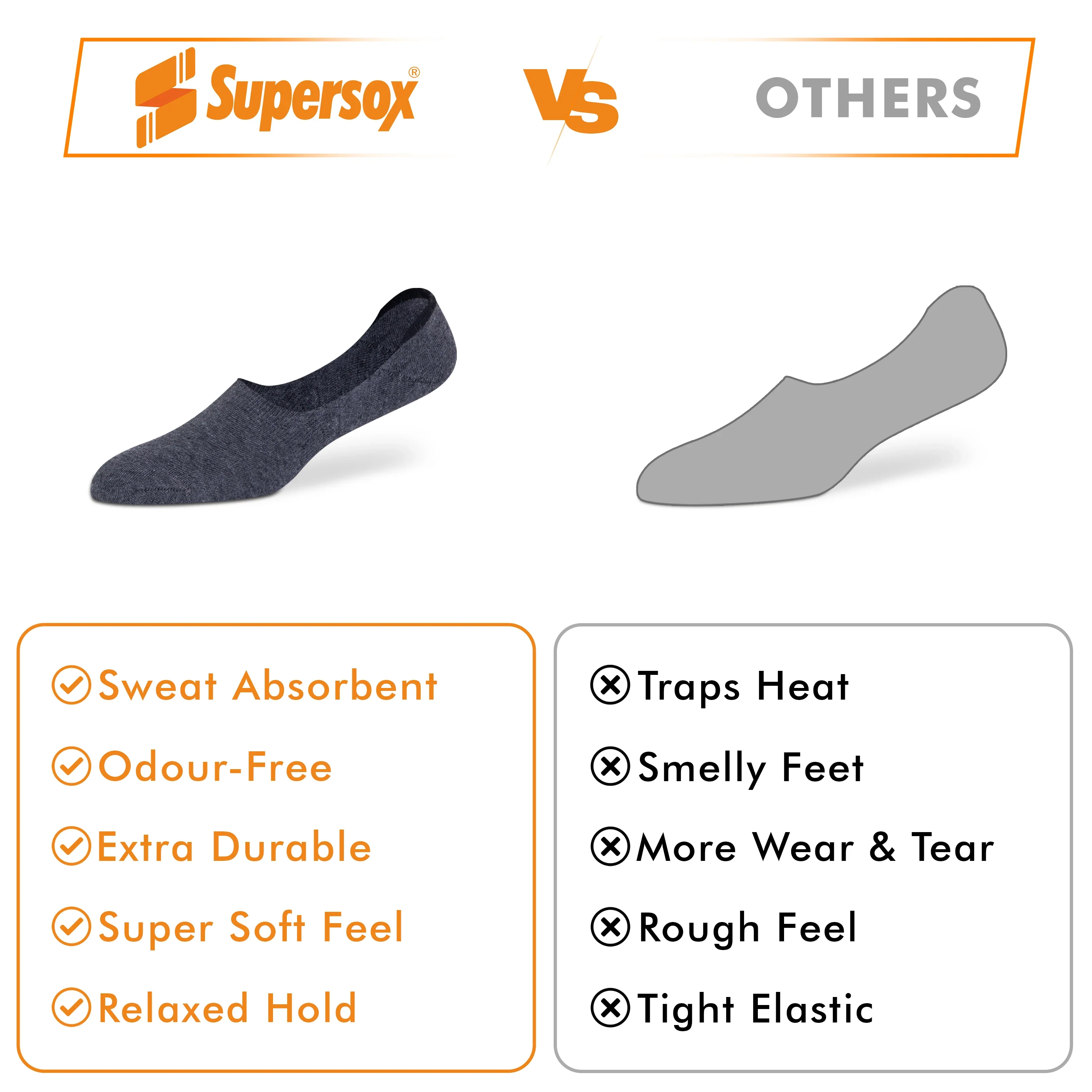 Basic No-Show Socks - Men (Pack of 1) - Image 25